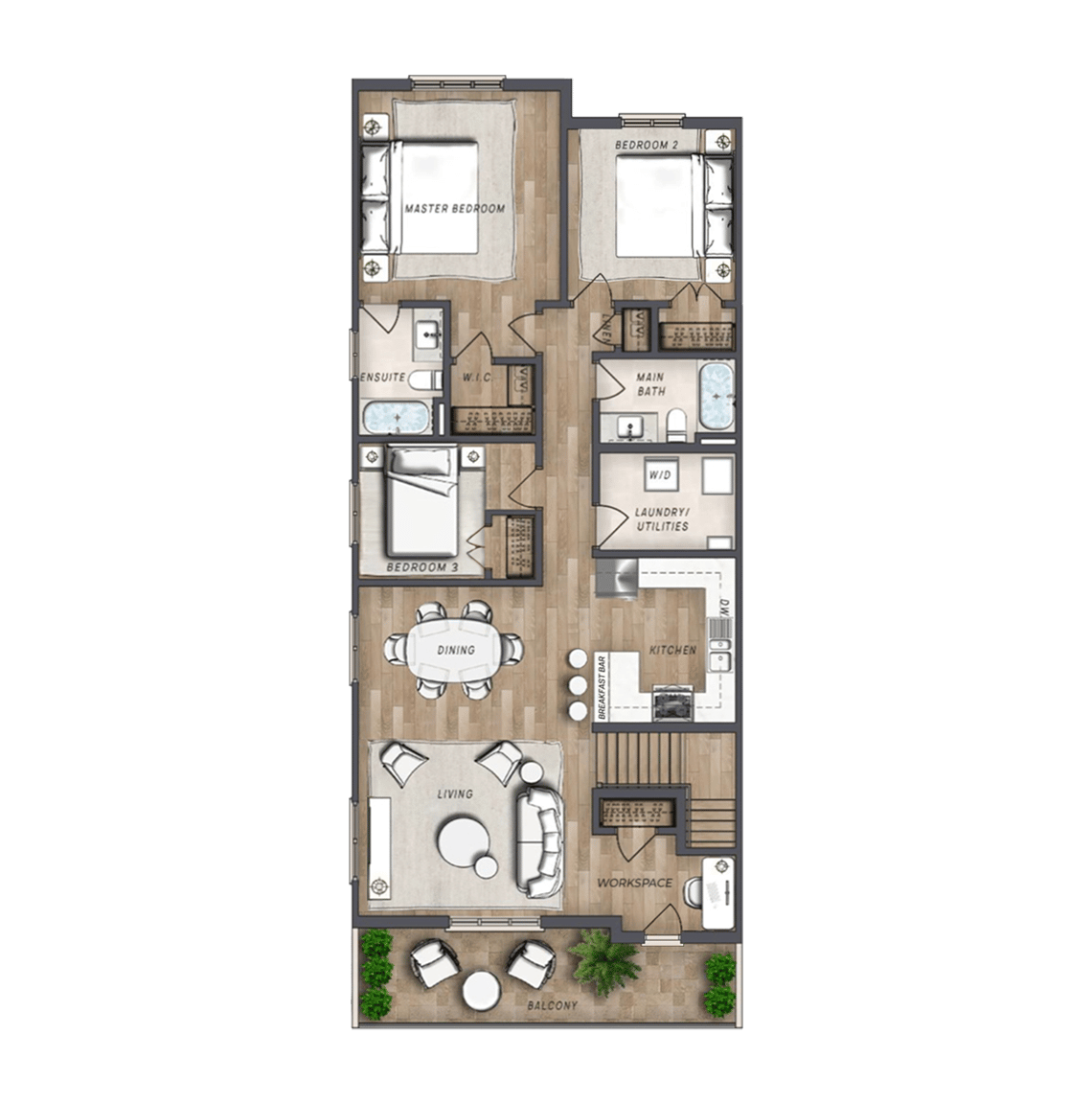 Luxury Townhouse Rentals London Ontario Masonville 42